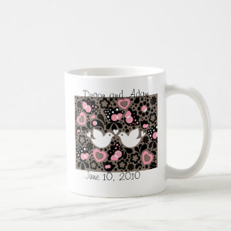 Wedding Favour Love Birds Mug