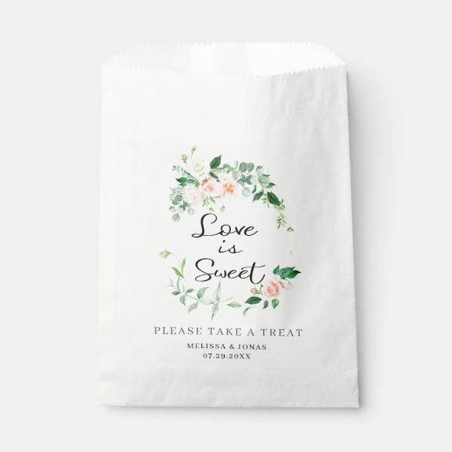 Wedding favour love is love bag (Front)