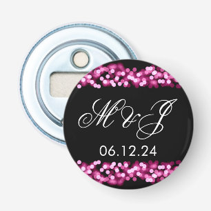 Wedding Favour Pink Hollywood Glam Bottle Opener