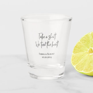 Wedding Favour Shot Glass