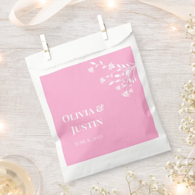 Wedding Favour Treat Bag (Clipped)