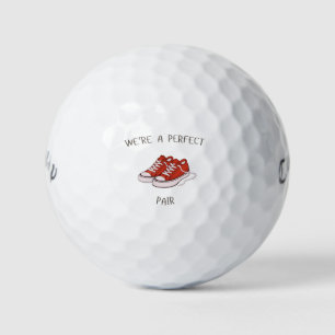 Wedding Favours Welcome Bag 'We're A Perfect Pair' Golf Balls