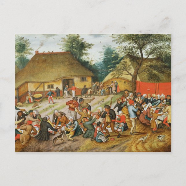 Wedding Feast Postcard (Front)