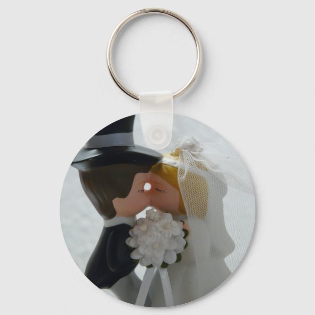 Wedding Figurines Keychain (Front)