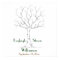 Wedding Fingerprint Tree Poster
