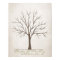 Wedding Fingerprint Tree – Rustic