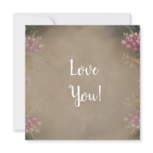 Wedding Flat Greeting Card