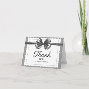 Wedding Flat Thank You Card