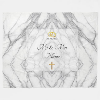Wedding Fleece Blanket