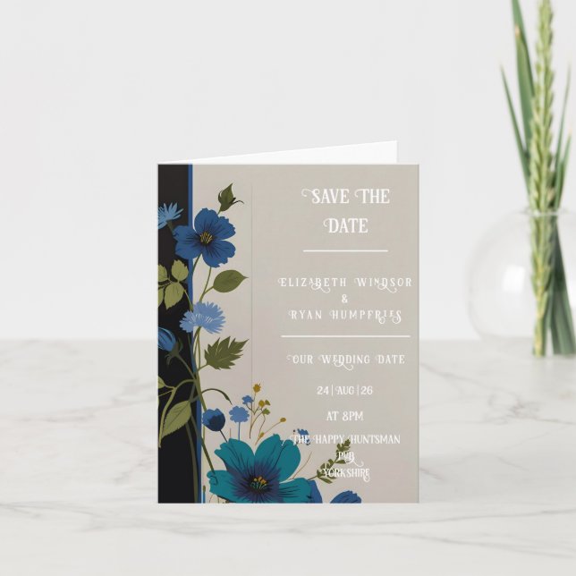 Wedding Floral Invitation Collection (Front)