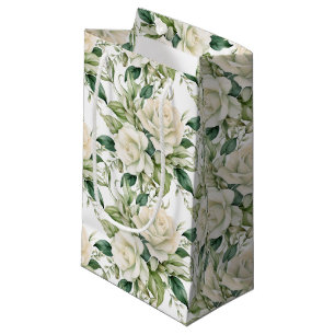 Wedding Floral Print Gift Bag