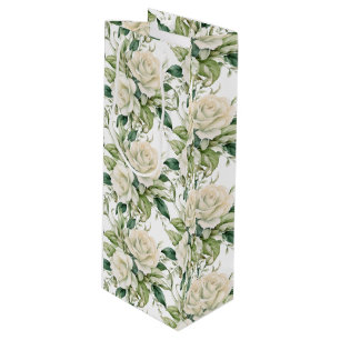 Wedding Floral Print Gift Bag