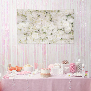 Wedding Floral Wall Bridal Shower Party Decoration Banner