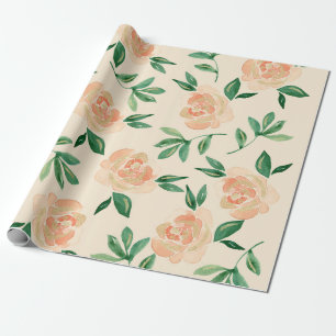 Wedding Flower Arrangements Wrapping Paper