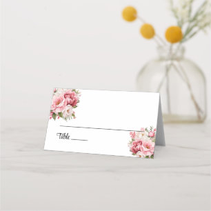 Wedding Folded Name Place Card