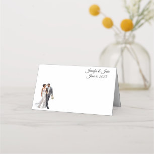 Wedding Folded Name Place Card