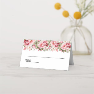 Wedding Folded Name Place Card
