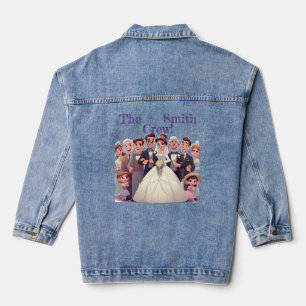Wedding fun family denim jacket