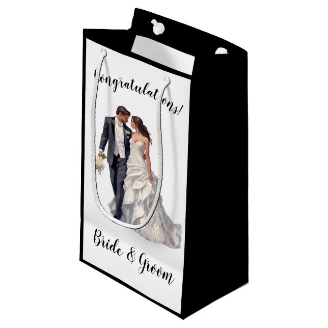 Wedding Gift Bag (Front Angled)