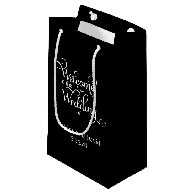 Wedding Gift Bag (Front Angled)