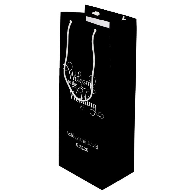Wedding Gift Bag (Front Angled)