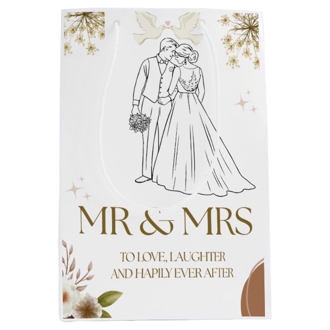 Wedding gift bag (Front)