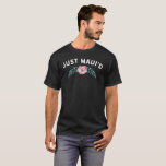 Wedding Gift Just Maui'd Just Married Hawaii T-Shirt<br><div class="desc">This novelty vintage flowers Just Maui'd design is perfect for any newlyweds that are celebrating their wedding in Maui. Get two as a couple design for his and hers!</div>