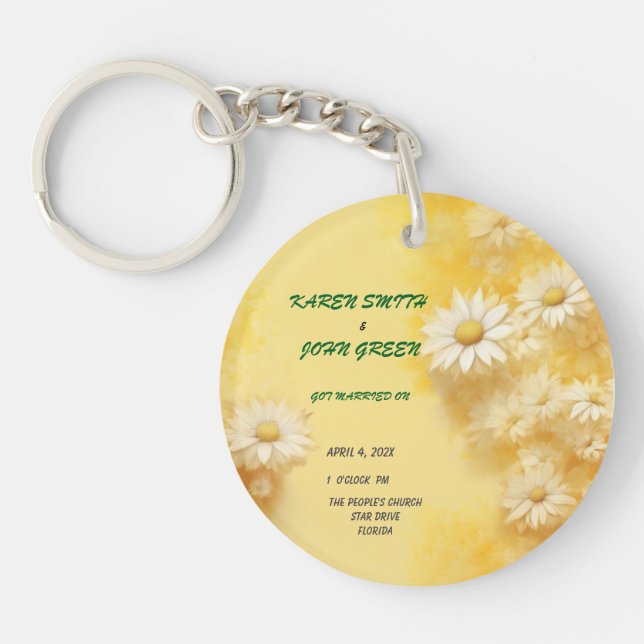 WEDDING GIFT- KEY CHAIN (Front)