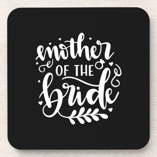 Wedding Gift Mother Of The Bride Coaster (Front)