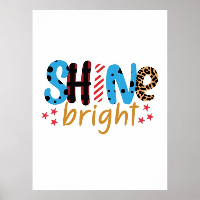 Wedding Gift Shine Bright Poster (Front)