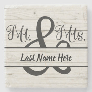 Wedding Gift Stone Coaster