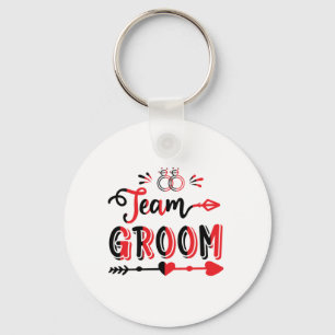 Wedding Gift Team Groom Keychain