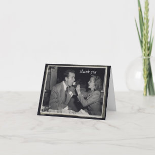 Wedding Gift Thank You Customizable Photo Card