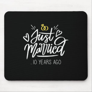 Wedding Gifts 10th Wedding Anniversary Mouse Pad