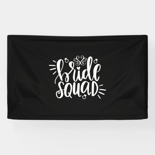 Wedding Gifts | Bride Squad Banner (Horizontal)