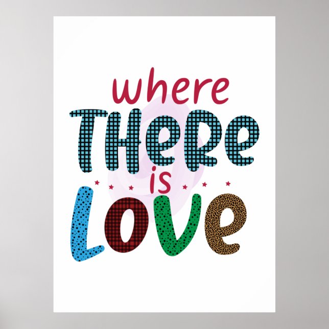 Wedding Gifts | Where There Is Love Poster (Front)