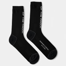 Wedding Grandpa of the Groom Black Socks