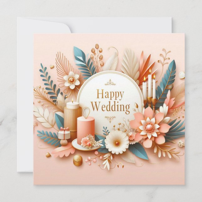 Wedding Greeting Cards  (Front)