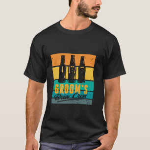 Wedding Groom Party Crew Beer Bottles Bachelor eve T-Shirt