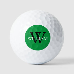 Wedding Groomsman Groomsmen Gift Monogram Name  Golf Balls
