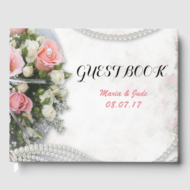 Wedding Guest Book (Front)