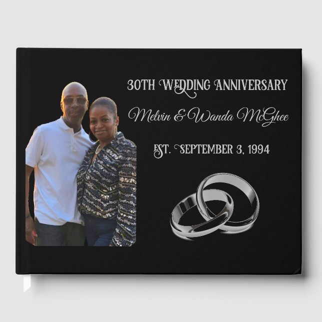 Wedding Guest Book (Front)