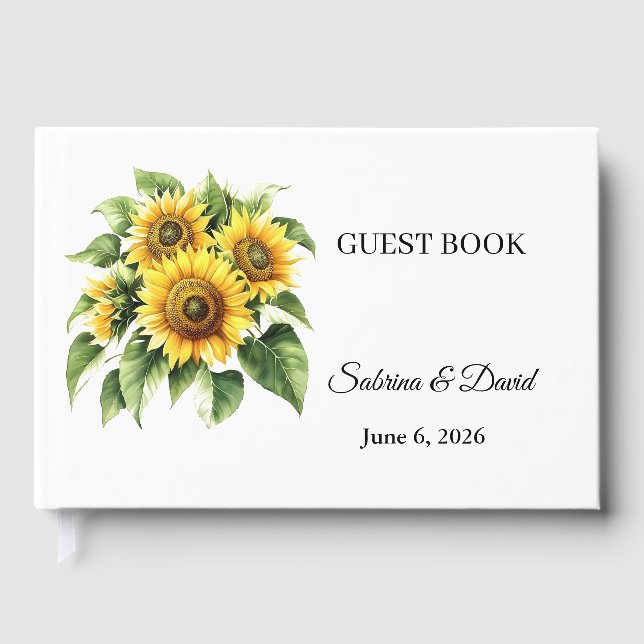 Wedding Guest Book (Front)