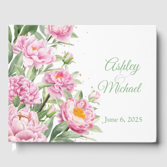 Wedding Guest Book (Front)