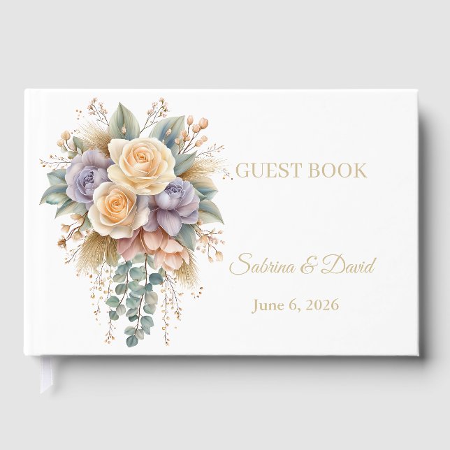 Wedding Guest Book (Front)