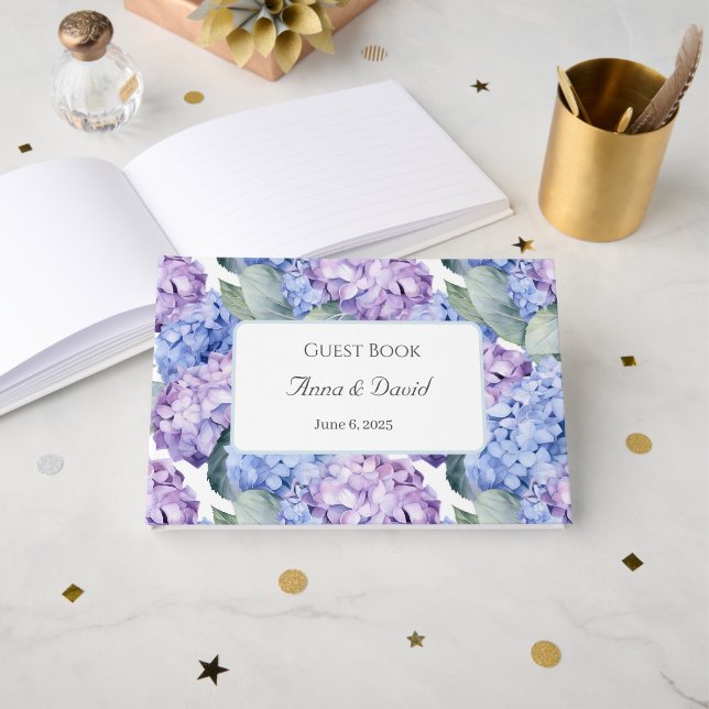 Wedding Guest Book Non Foil (Front Open)