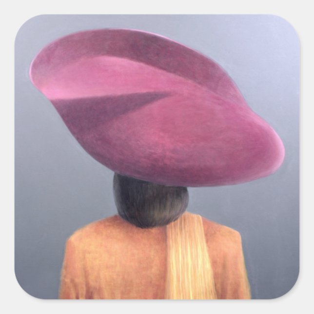 Wedding Guest Square Sticker (Front)