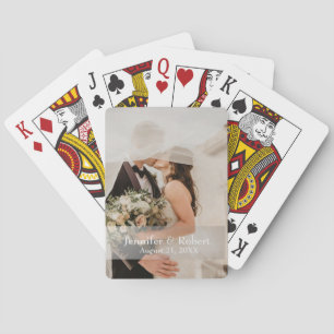 Wedding Guestbook Alternative, Wedding playing Playing Cards