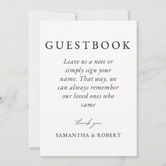 Wedding Guestbook Sign