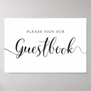 Wedding Guestbook Sign. Please Sign our Guestbook